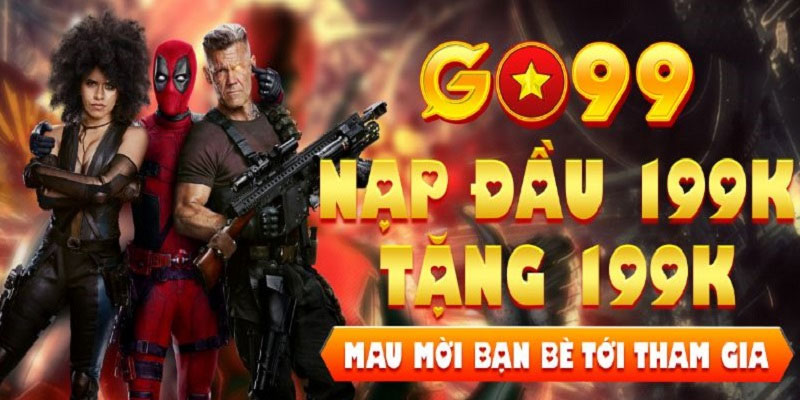 Các loại khuyến mãi Go99 dành cho hội viên